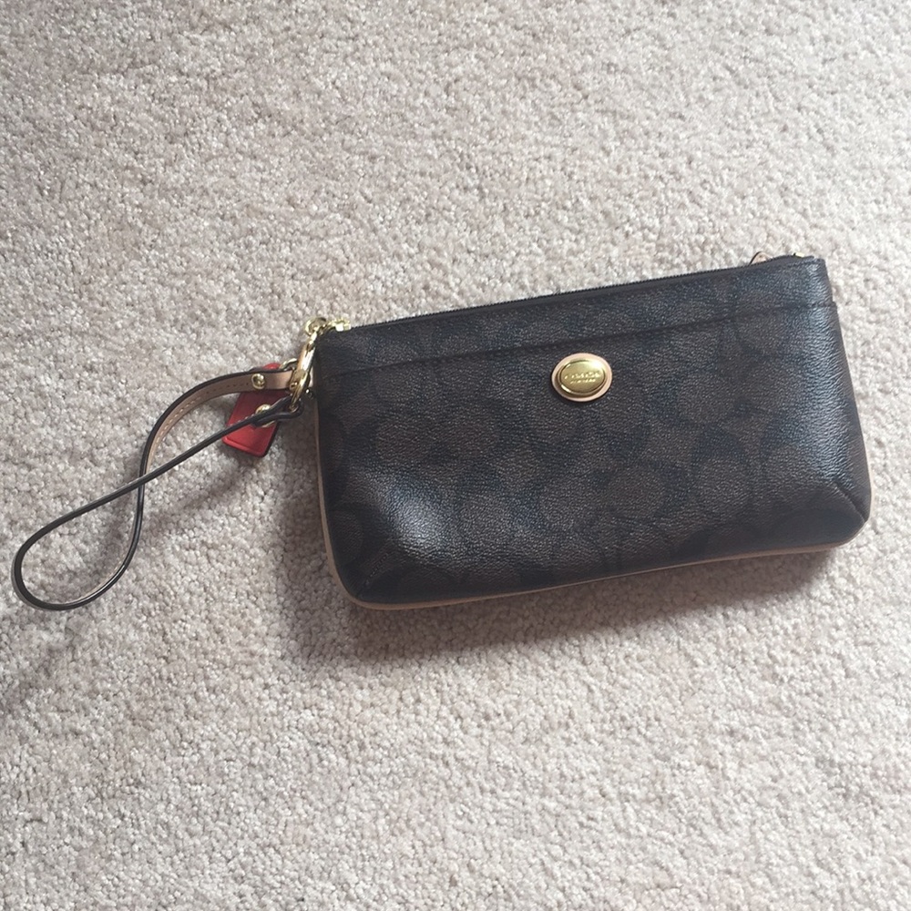 Coach wristlet
